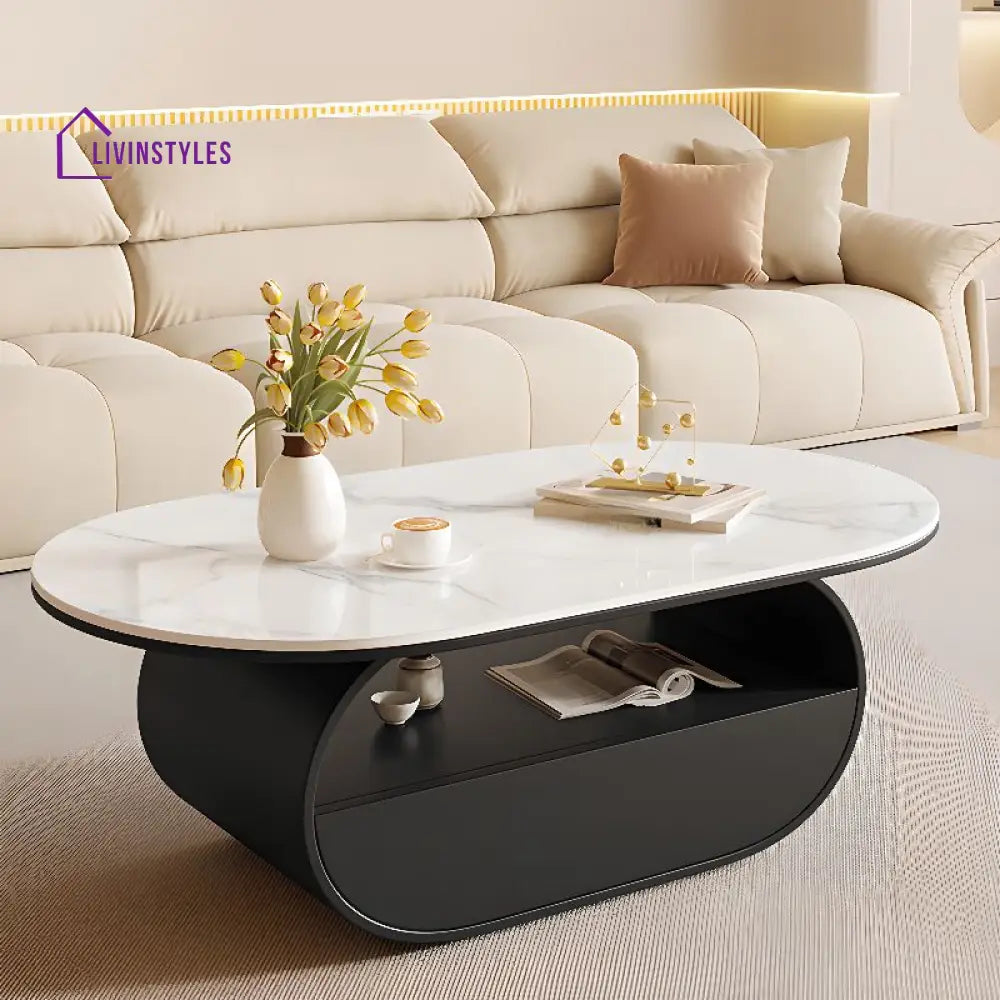 Shaurya Stainless Steel Coffee Table for Living Room