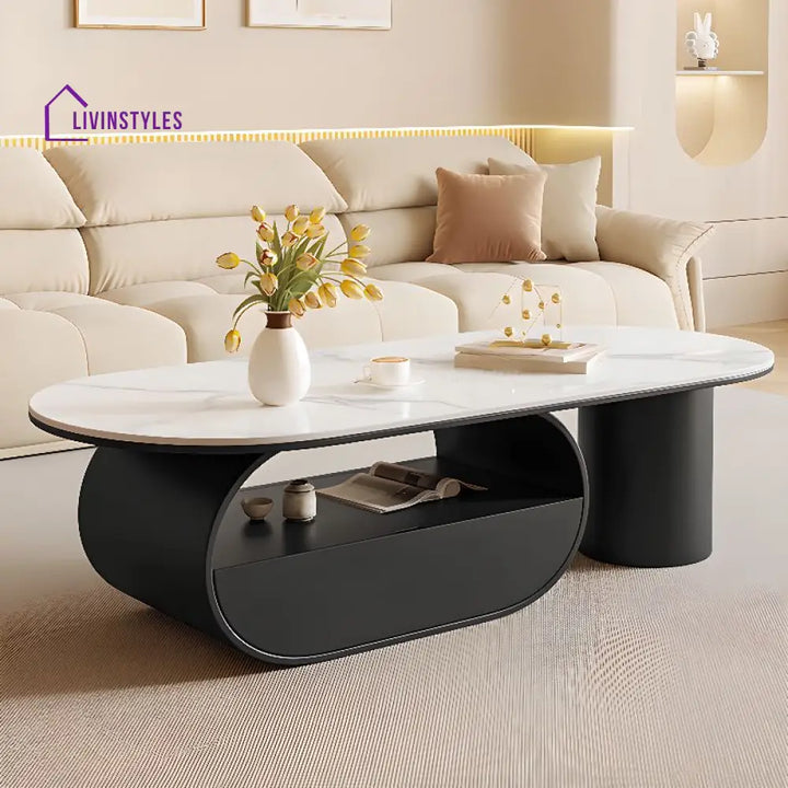 Shaurya Stainless Steel Coffee Table for Living Room