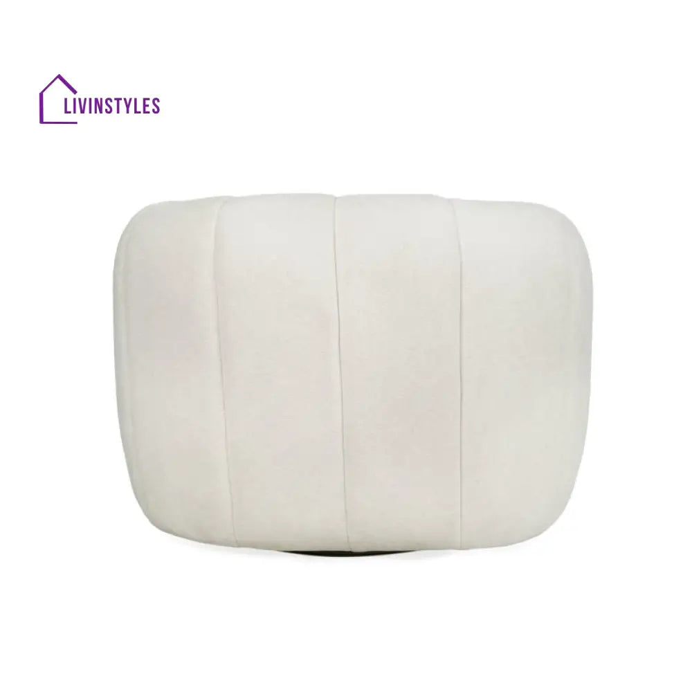 Shrutika Solid Wood and Fabric Arm Chair | Living Room Chair | Lounge Chair