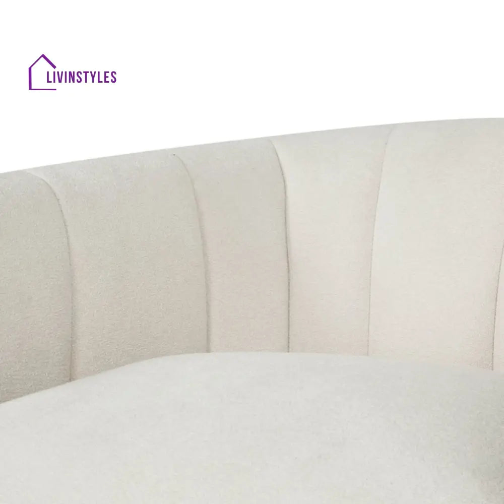 Shrutika Solid Wood and Fabric Arm Chair | Living Room Chair | Lounge Chair
