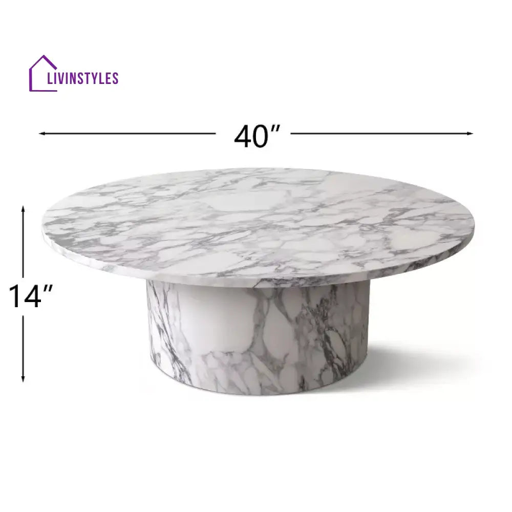Siya Luxury Marble Coffee Table