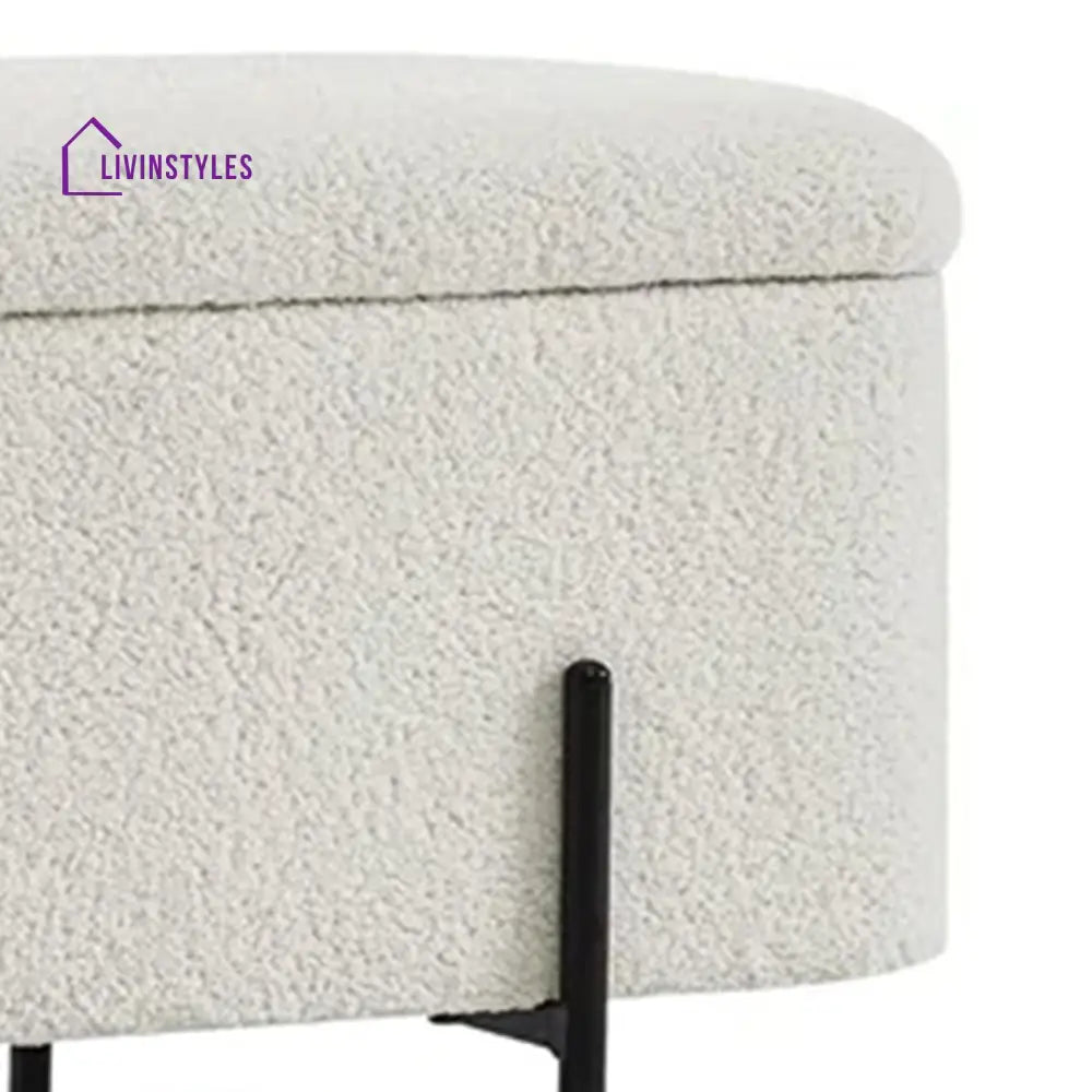 Solomiya Beige Bliss Storage Bench Furniture