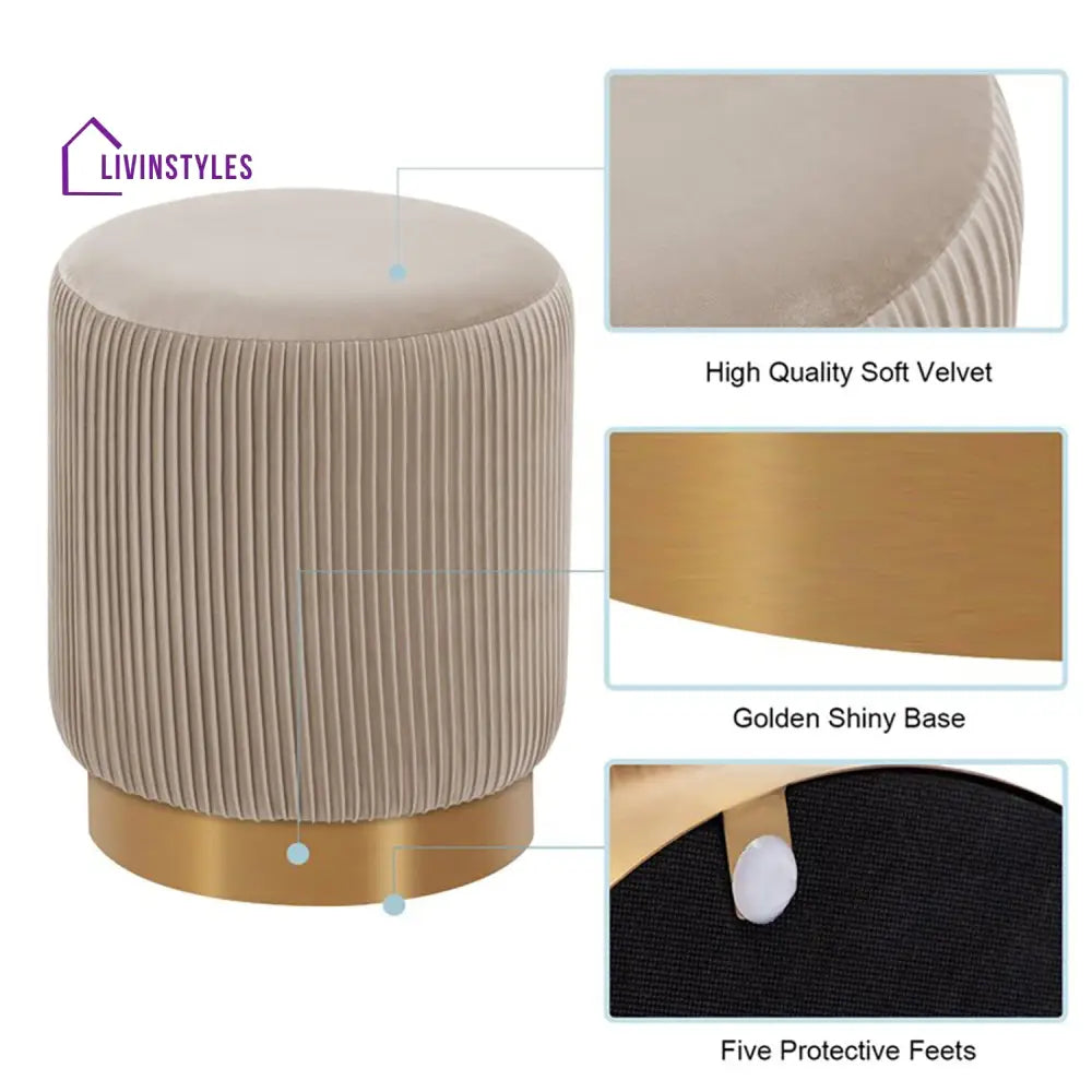 Stasya Snuggle Up Spot Pouf Furniture