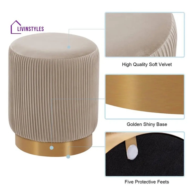 Stasya Snuggle Up Spot Pouf Furniture