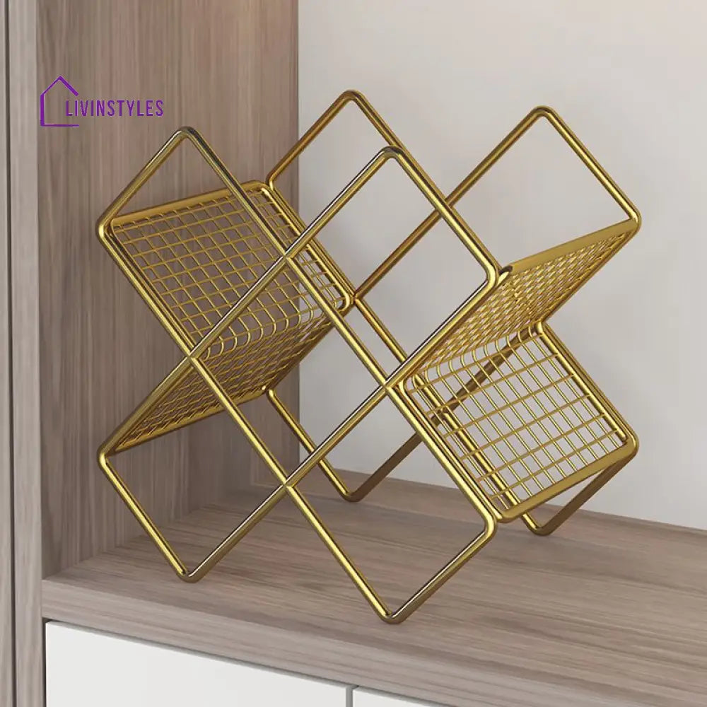 Tamanna Stainless Steel Wine Rack