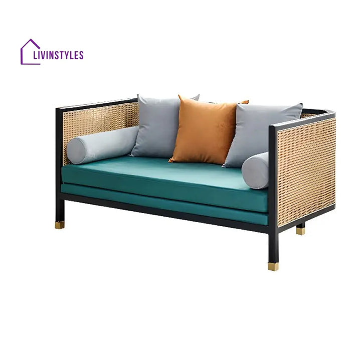 Ushika Solid Wood 3 Seater Sofa for Living Room