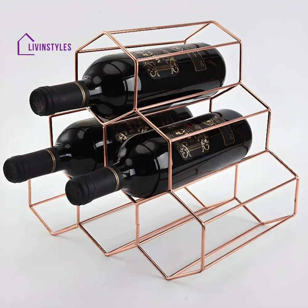 Vedika Stainless Steel Wine Rack