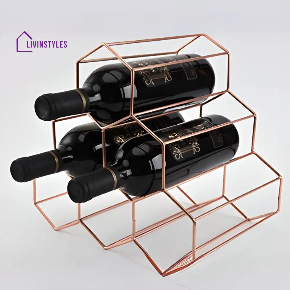 Vedika Stainless Steel Wine Rack
