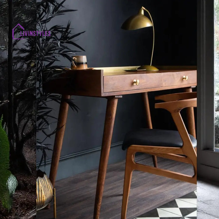 Ashford Retro Gold Trimmed Desk
