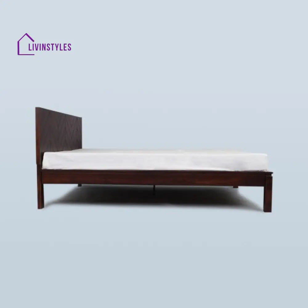 Viraj Non Storage Wooden Bed