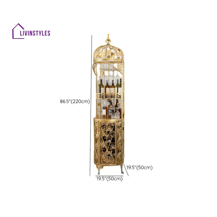 Vivaan Metal Wine Rack