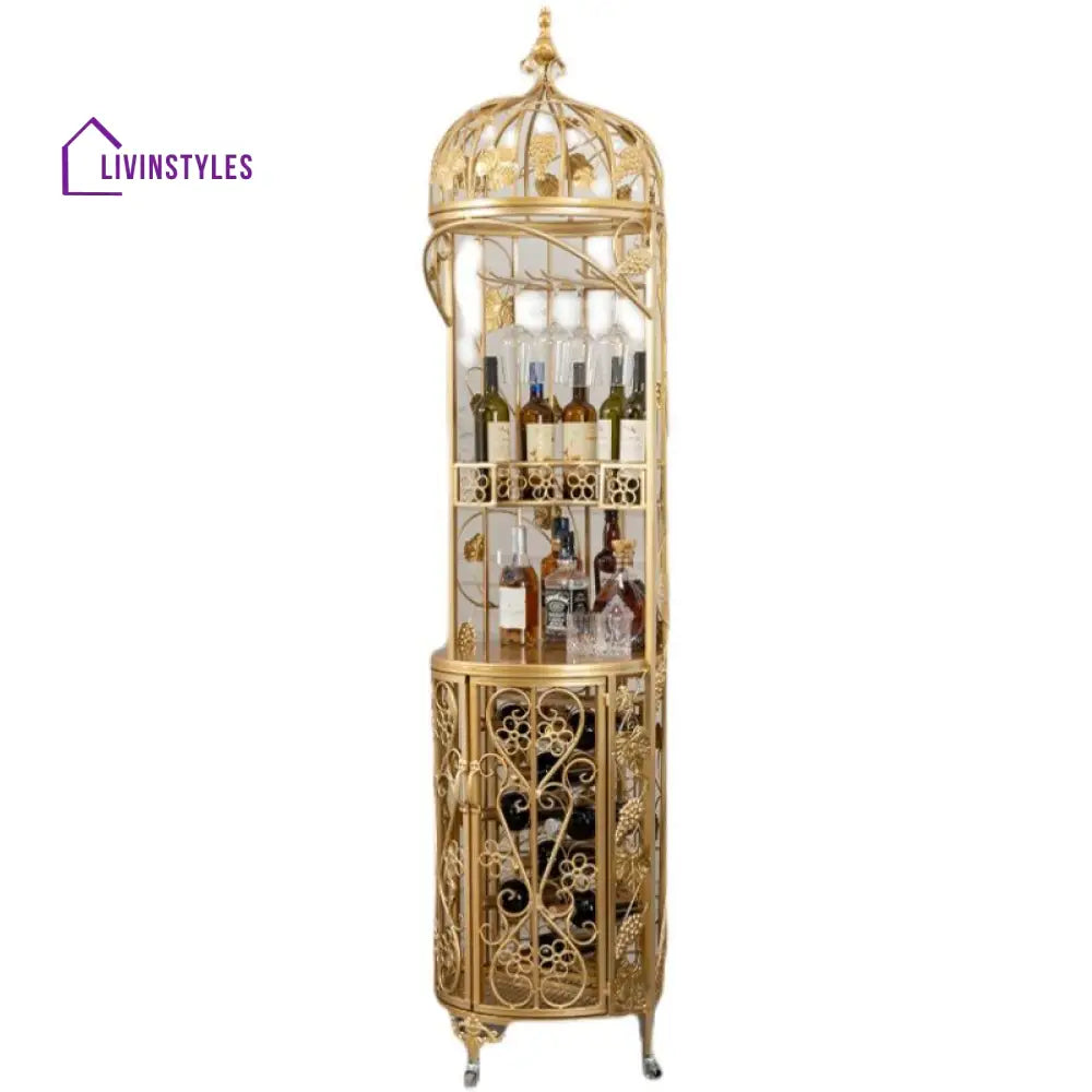 Vivaan Metal Wine Rack