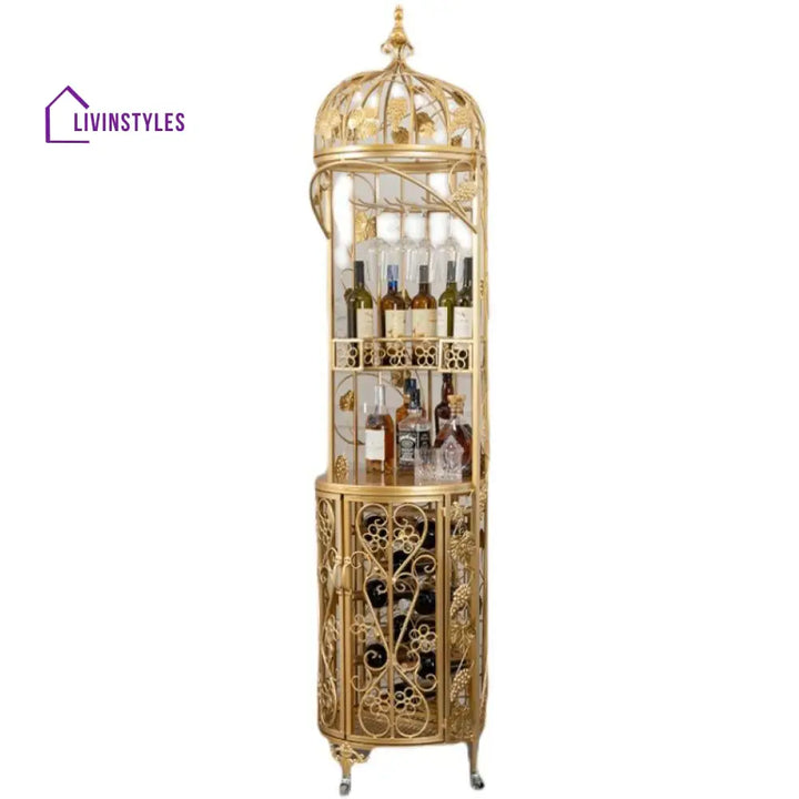 Vivaan Metal Wine Rack