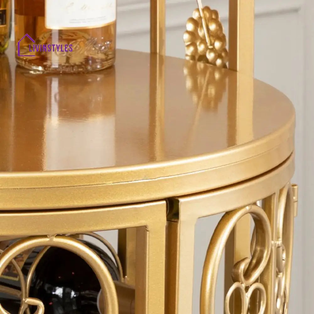 Vivaan Metal Wine Rack