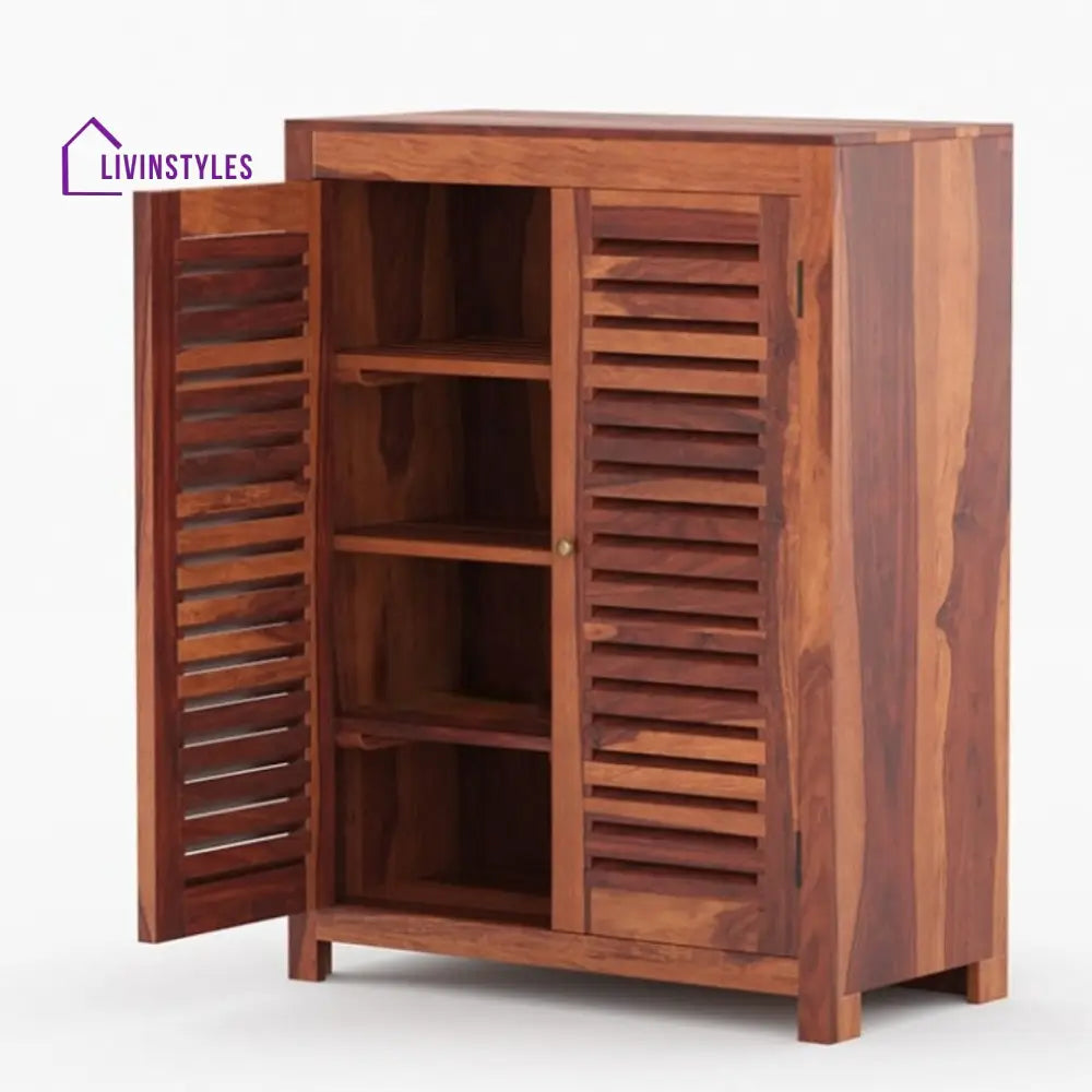 Yashvi Solid Wood Shoe Rack