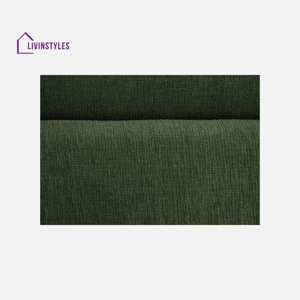 Yeremey Sap Green Fabric Sofa cum Bed