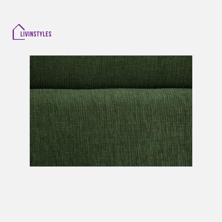 Yeremey Sap Green Fabric Sofa cum Bed