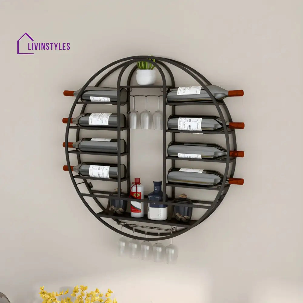 Yuvraj Metal Wine Rack