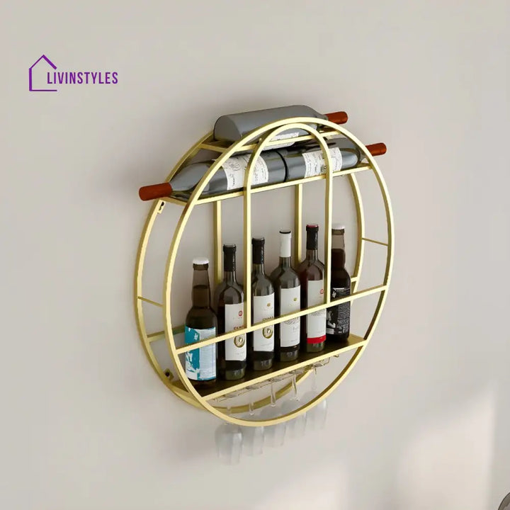 Yuvraj Metal Wine Rack