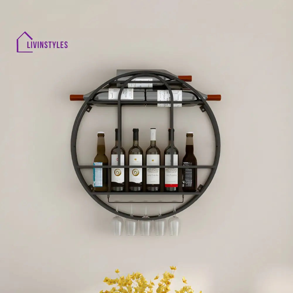 Yuvraj Metal Wine Rack