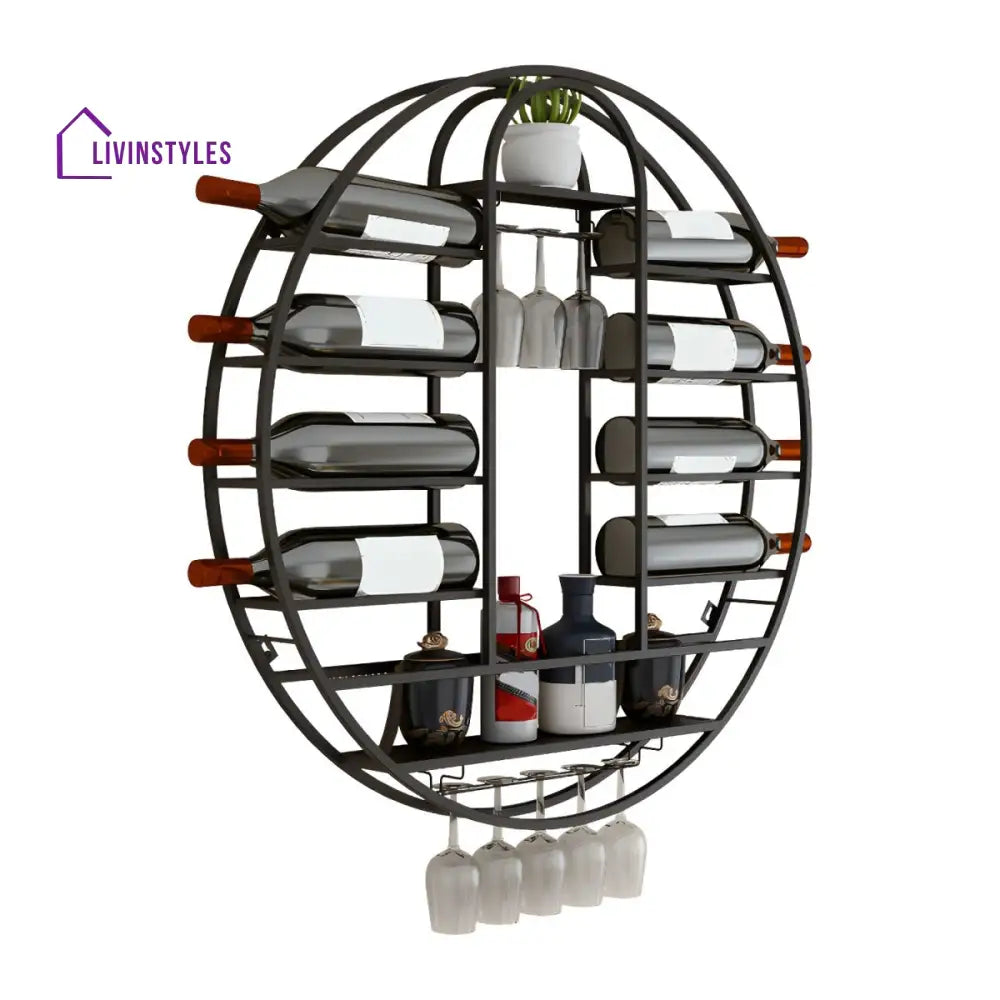 Yuvraj Metal Wine Rack