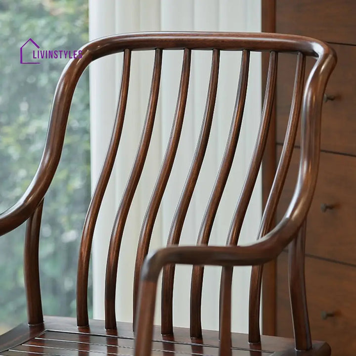 Zayla Sheesham Wood Rocking Chair