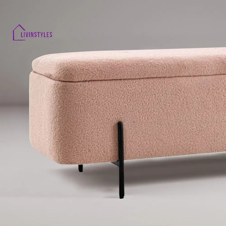 Zoya Petal Perch Storage Bench Furniture