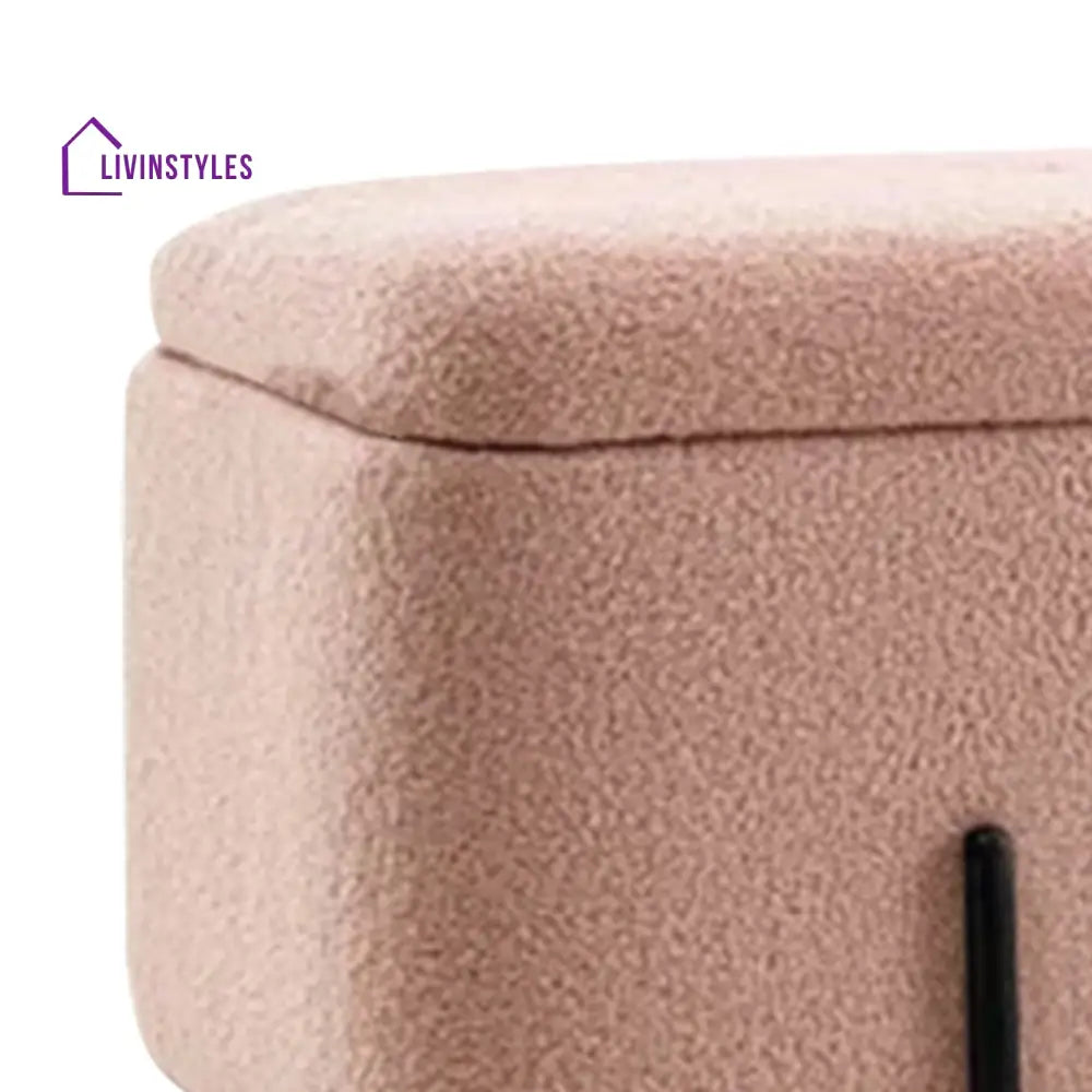 Zoya Petal Perch Storage Bench Furniture