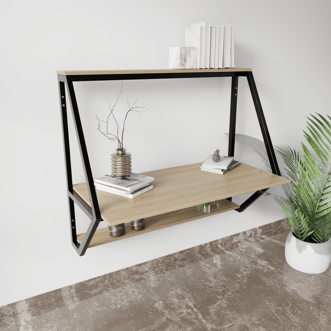 Badonia Wall Mounted Desk | Computer Table | Study Table for Home