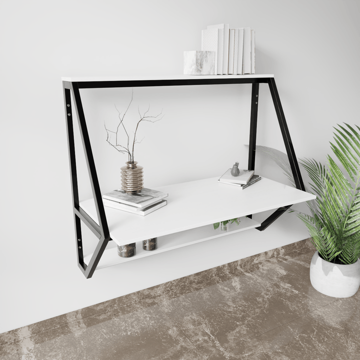 Badonia Wall Mounted Desk | Computer Table | Study Table for Home