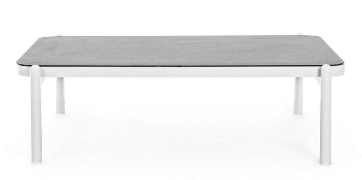 Aksu Outdoor Garden Balcony Sofa Set 3 Seater , 2 Single Seater and 1 Center Table Set, Braid & Rope (White + Grey)