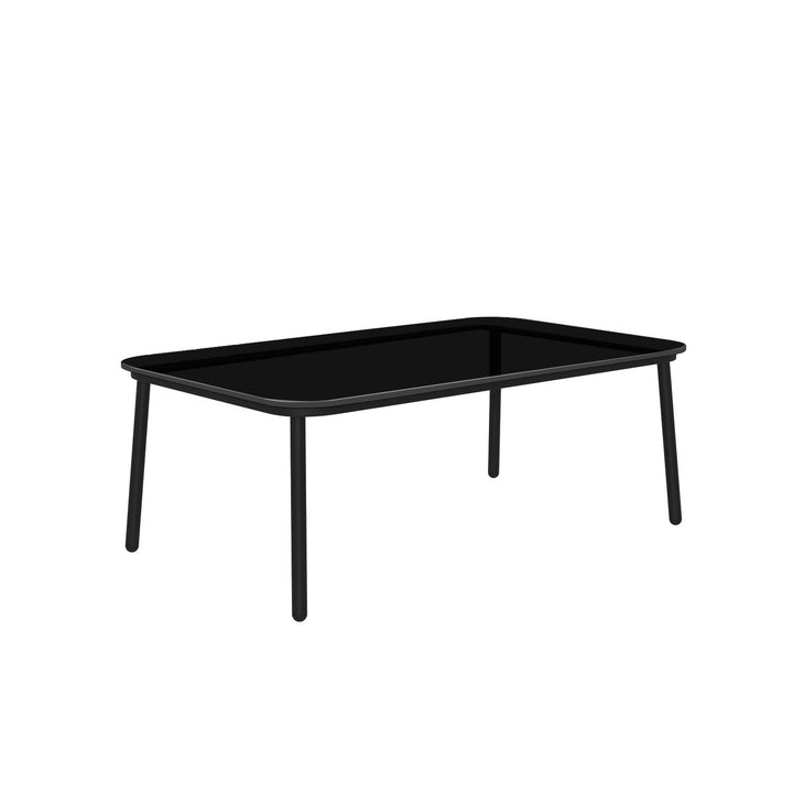 Fletcher Outdoor Garden Balcony Sofa Set 2 Seater, 2 Single seater and 1 Center Table Set Braid & Rope (Dark Grey)