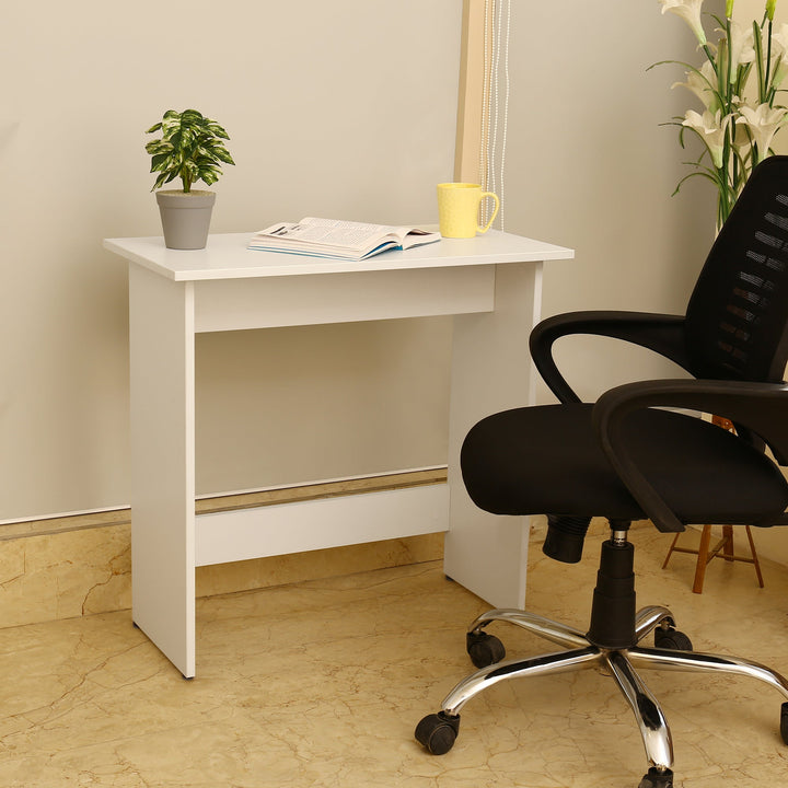 OmkarWood™ Premium Engineered Wood Study Table / Writing Desk – Compact & Modern Design