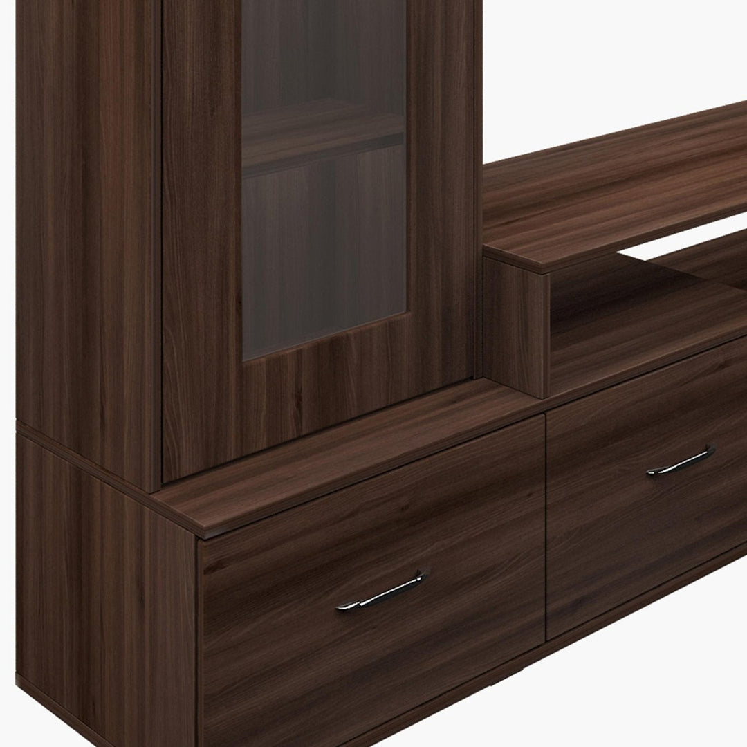 OmkarWood Verona Premium Engineered Wood TV Unit