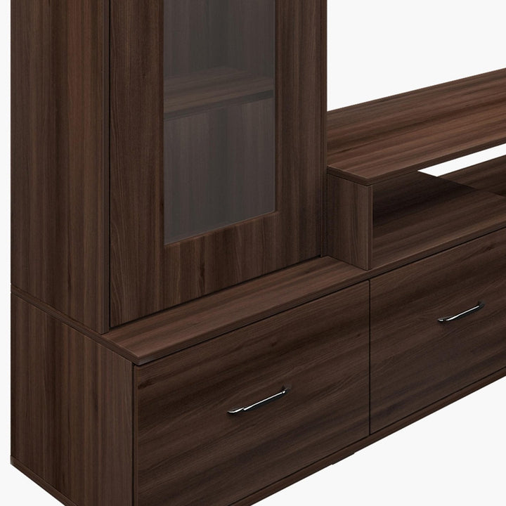 OmkarWood Verona Premium Engineered Wood TV Unit