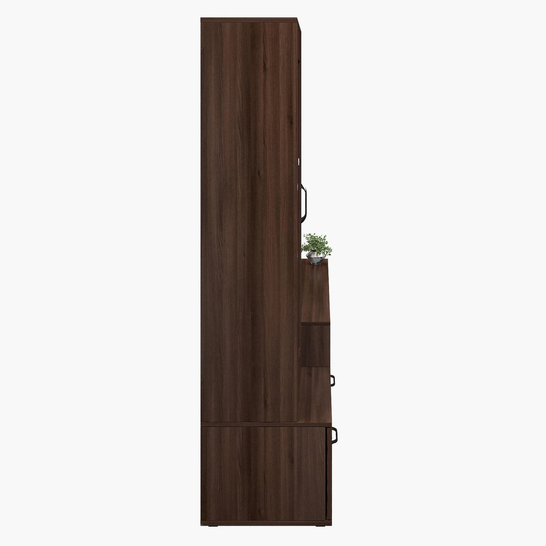 OmkarWood Verona Premium Engineered Wood TV Unit
