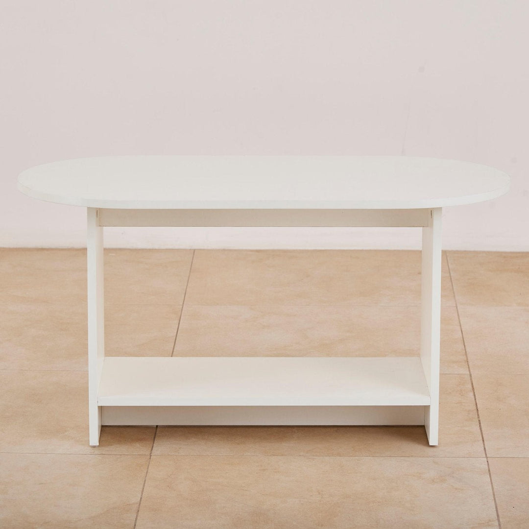 Omkarwood Elegance Oval Center Table