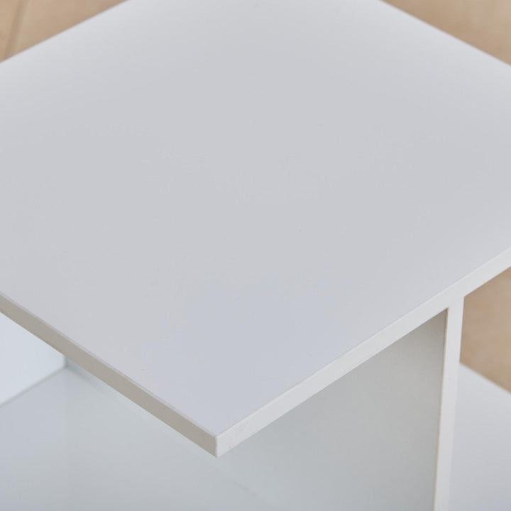 Omkarwood Nova Z-Shelf End Table