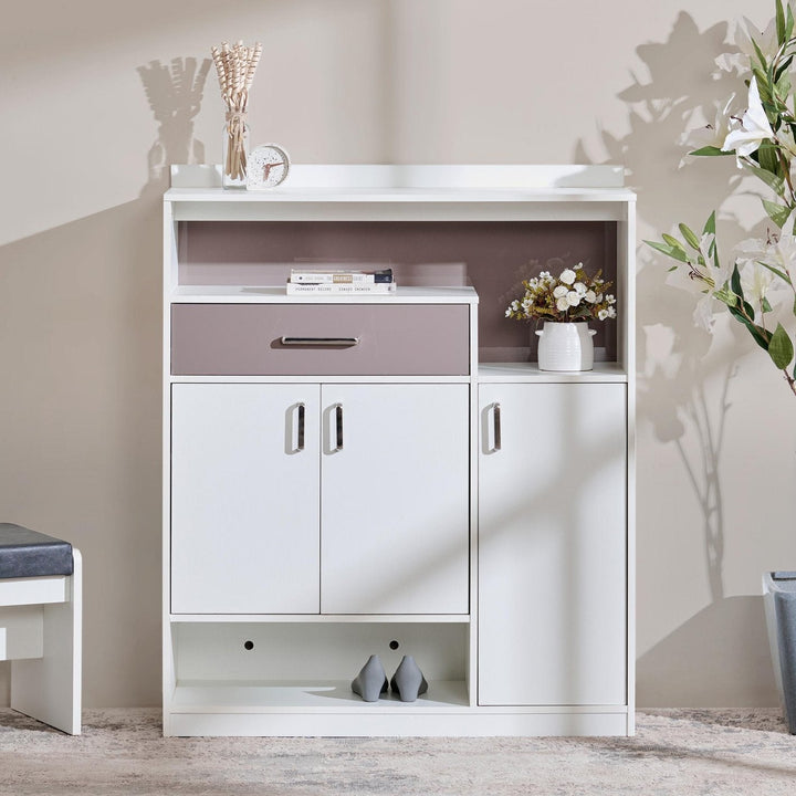 Omkarwood Siena Entryway Shoe Cabinet