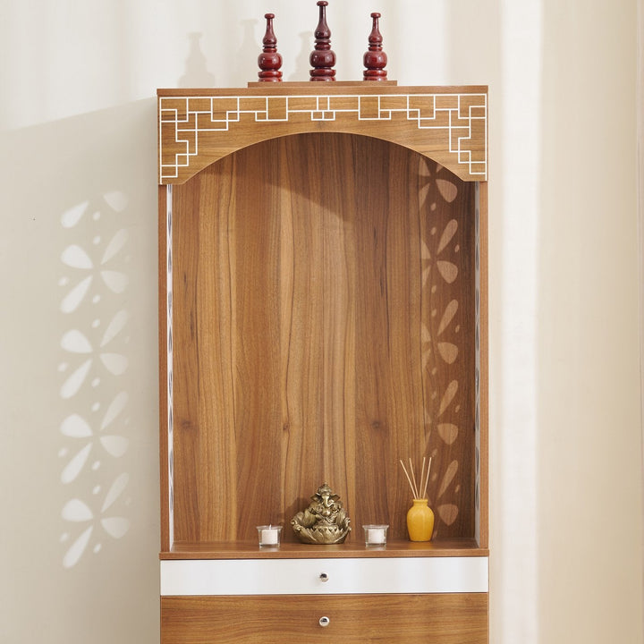 Omkarwood Divine Elegance Puja Unit