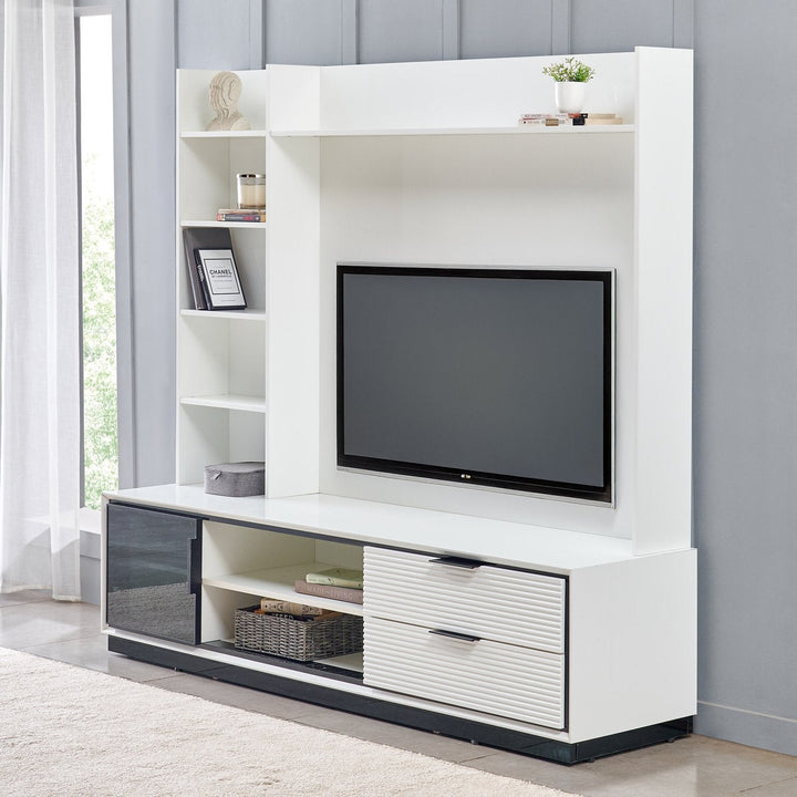 OmkarWood Elegance Max TV Entertainment Unit