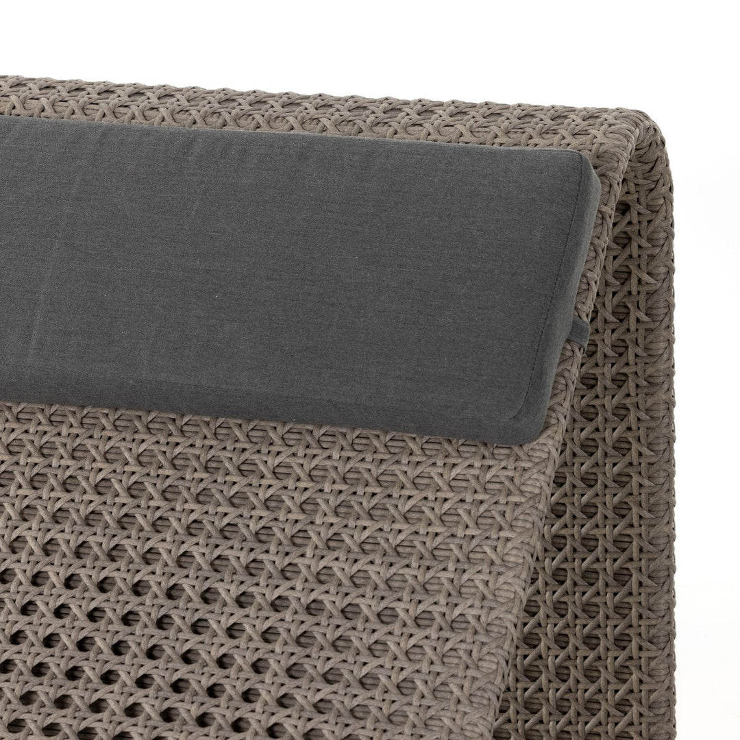 Shergi Outdoor Swimming Poolside Lounger (Brown)