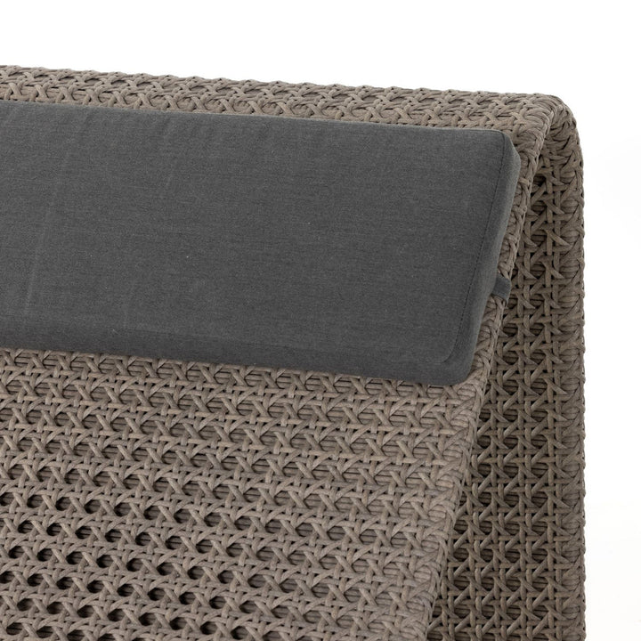 Shergi Outdoor Swimming Poolside Lounger (Brown)