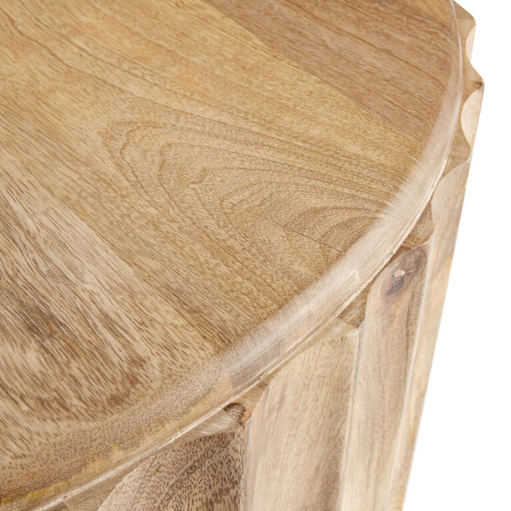 Prisha Mango Wood Coffee Table for Living Room