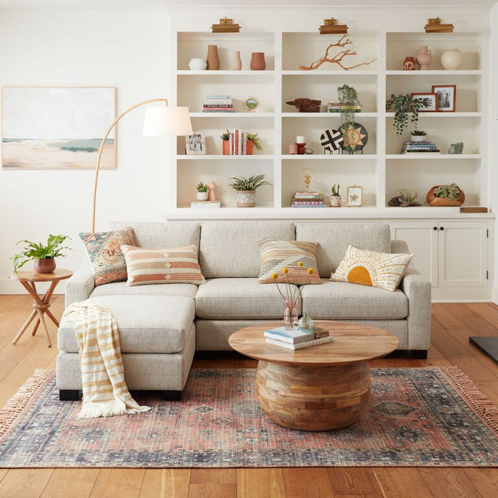 Vedika Solid Mango Wood Coffee Table for Living Room