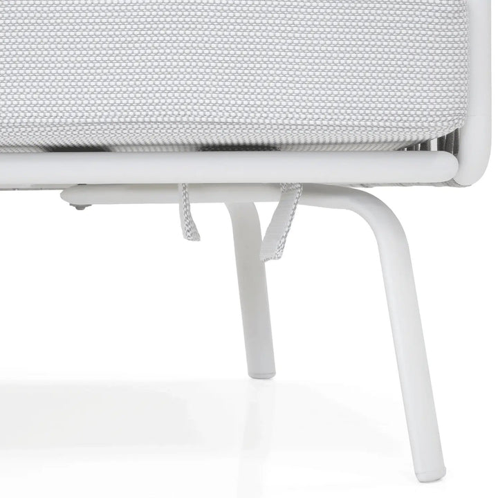 Luies Outdoor Garden Balcony Sofa Set 2 Seater,2 Single seater and 2 Center Table With 1 Side Table  Set, Braid & Rope (Grey)