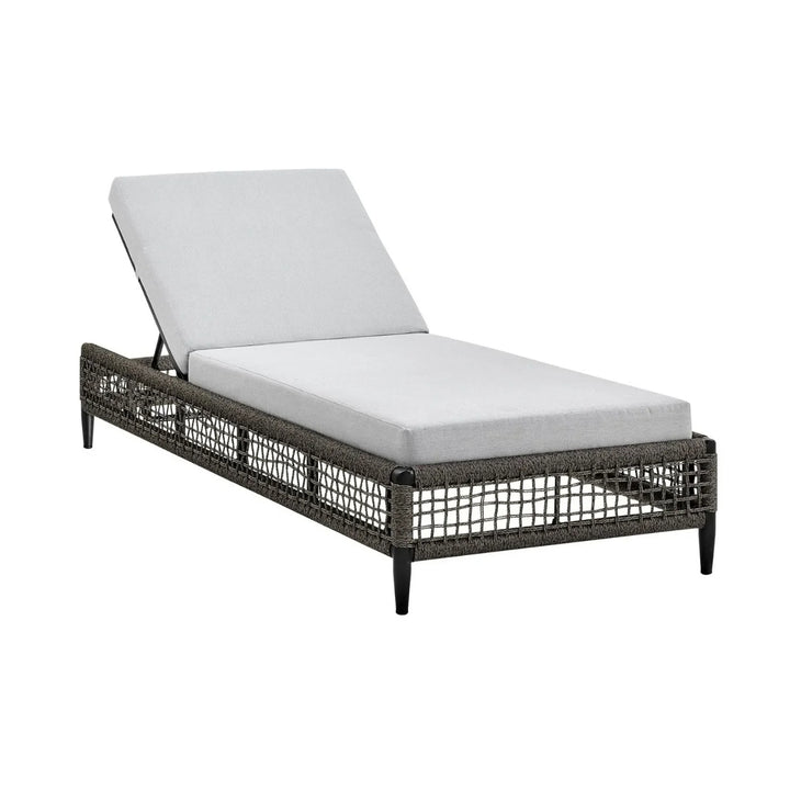 Najwa Outdoor All-Weather Rope Lounger with Cushions