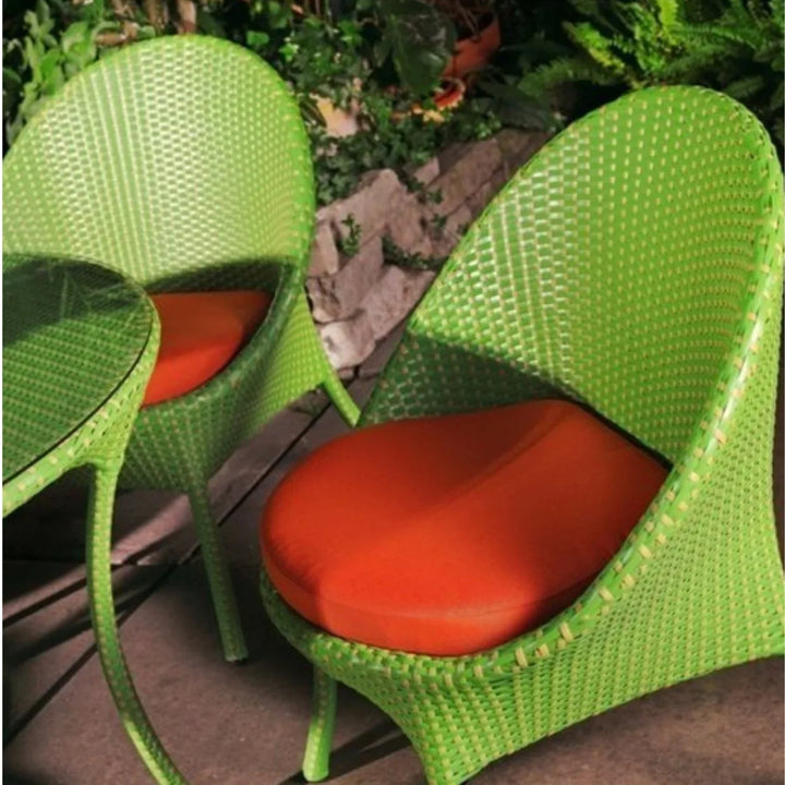 Kiranmayi Outdoor All-Weather Resistant Rattan Wicker 5-Piece Dining Set