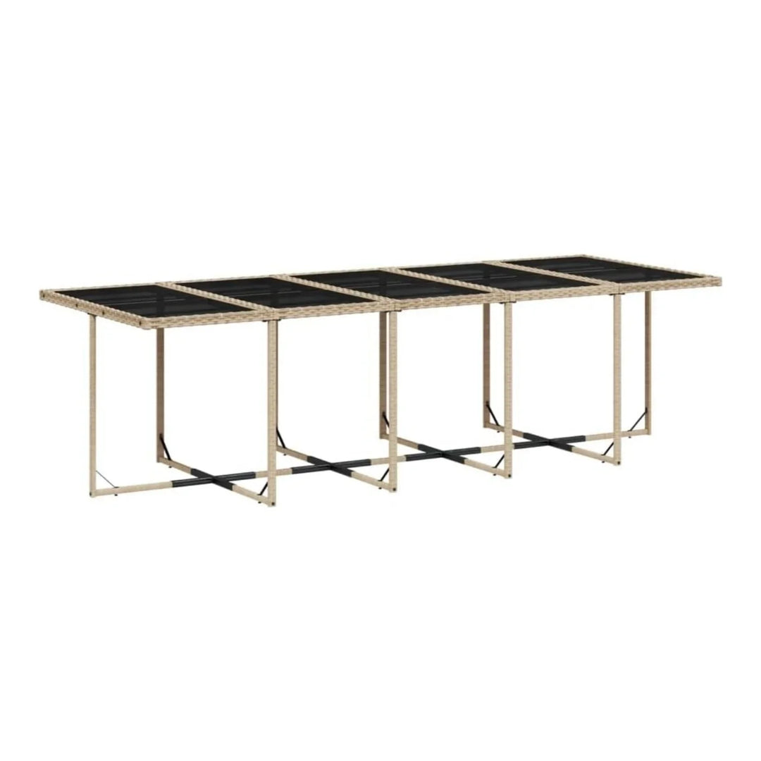 Reika 10 Seater Outdoor Rattan Wicker Dinning Set