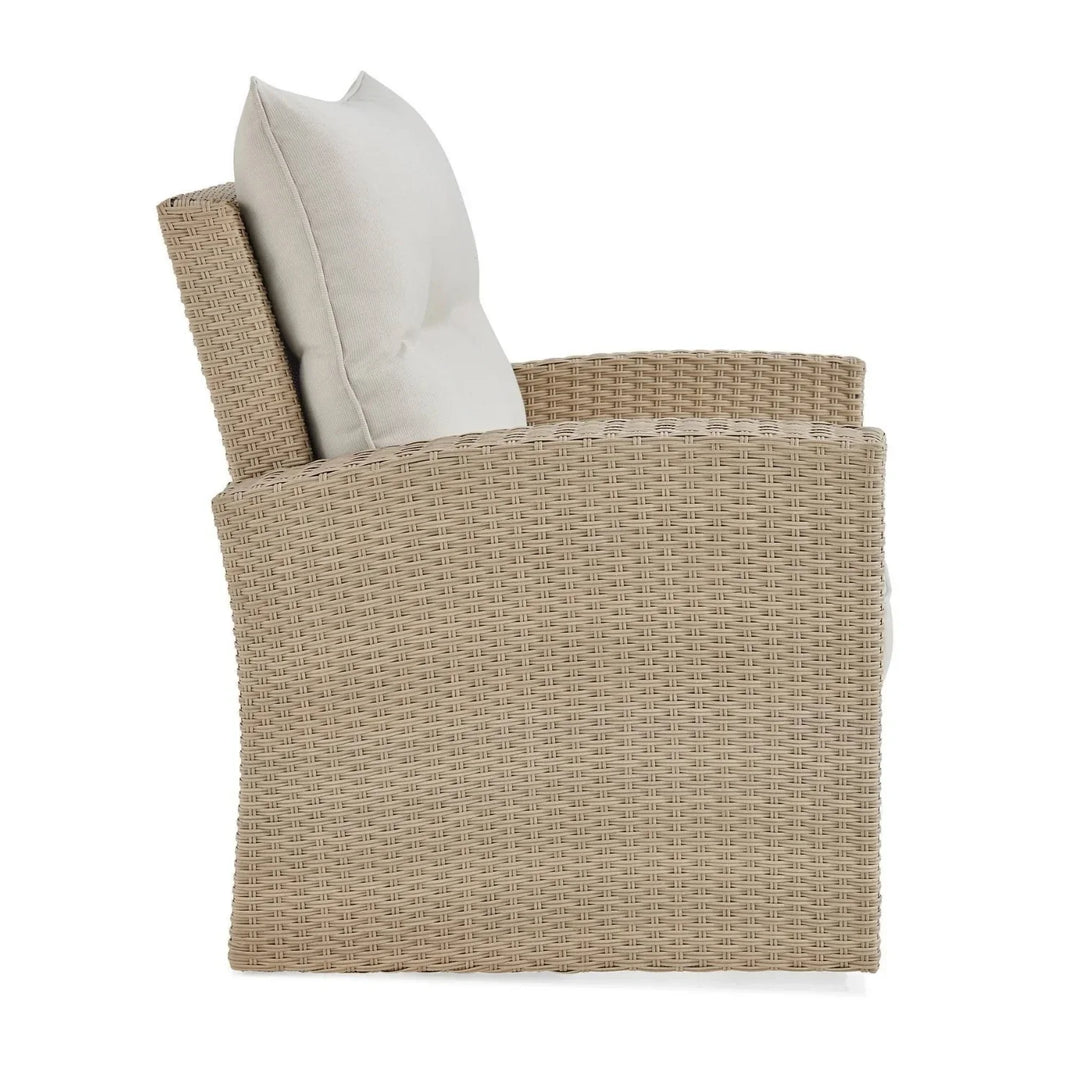 Hajar Outdoor All-Weather Wicker Single Seater Sofa